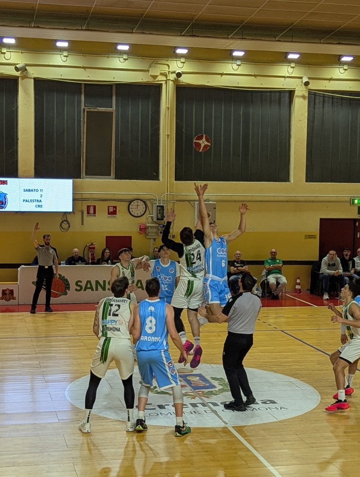 BInt2526/7 – Sanse Cremona-Robur Basket Saronno 63-57